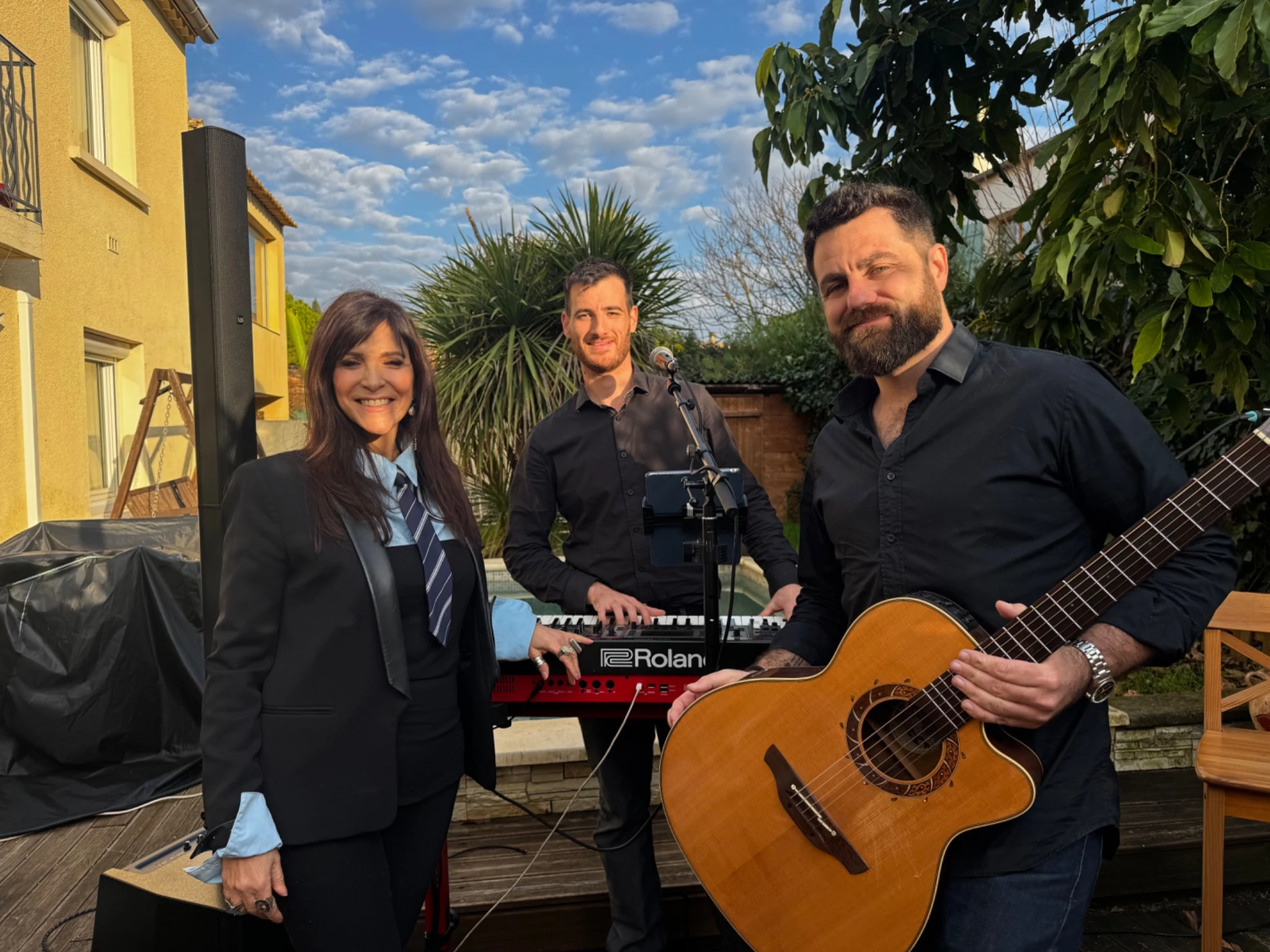 Trio avec guitariste professionnel